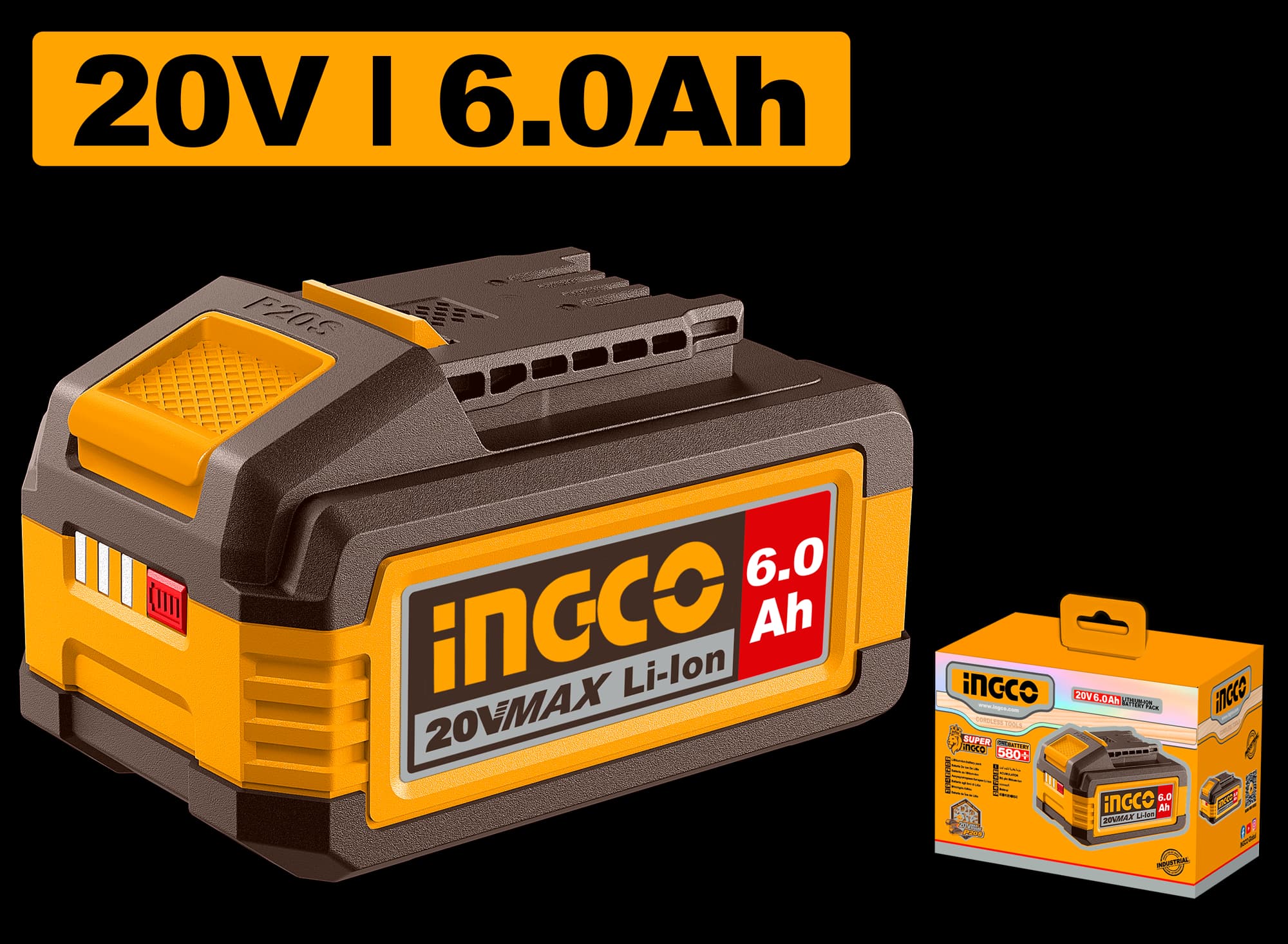 BATERIA DE LITIO 20V 6,0AH